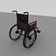 Vieux fauteuil roulant