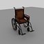 Vieux fauteuil roulant