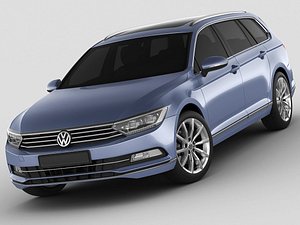 passat variant 2015 3d 3ds