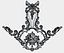 cartouches plaster decor ornament decoration building pediment fronton