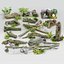 Natural Forest Deadwood Model Kit