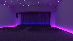 3D model Conference Hall