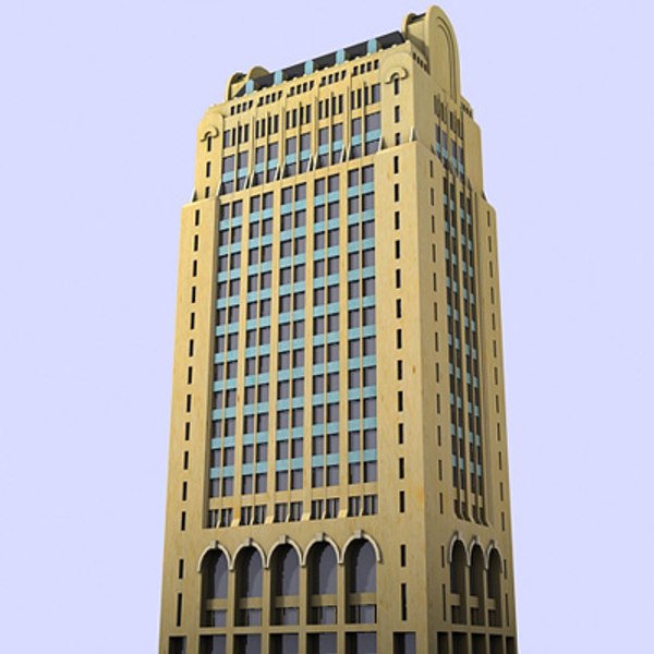 1920s Art Deco Skyscraper Max