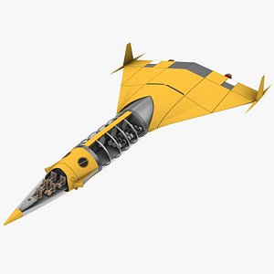 3D model Vinean Shuttle