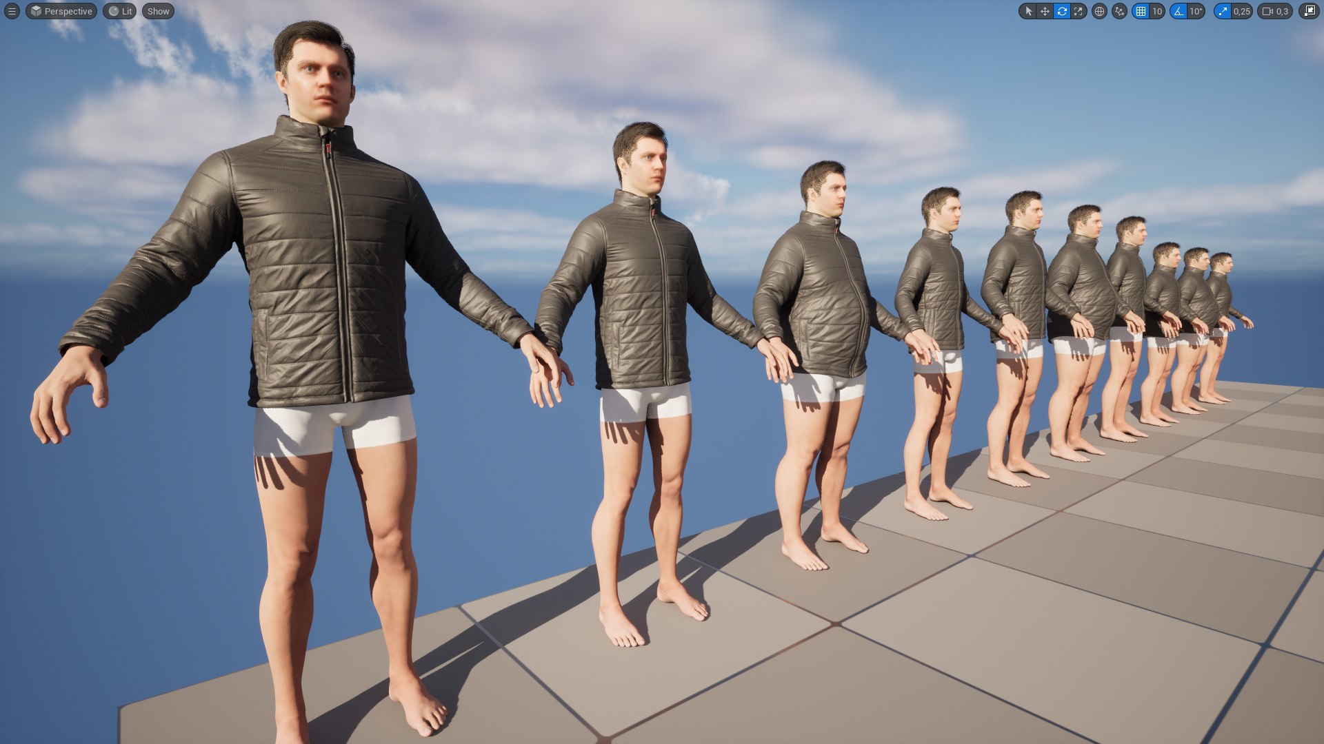 3D Model Puffer 61 - All MH Bodies UE5 Skeletons - Rigged - TurboSquid ...