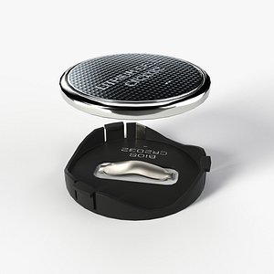 3D model pbr cr2032 bios battery