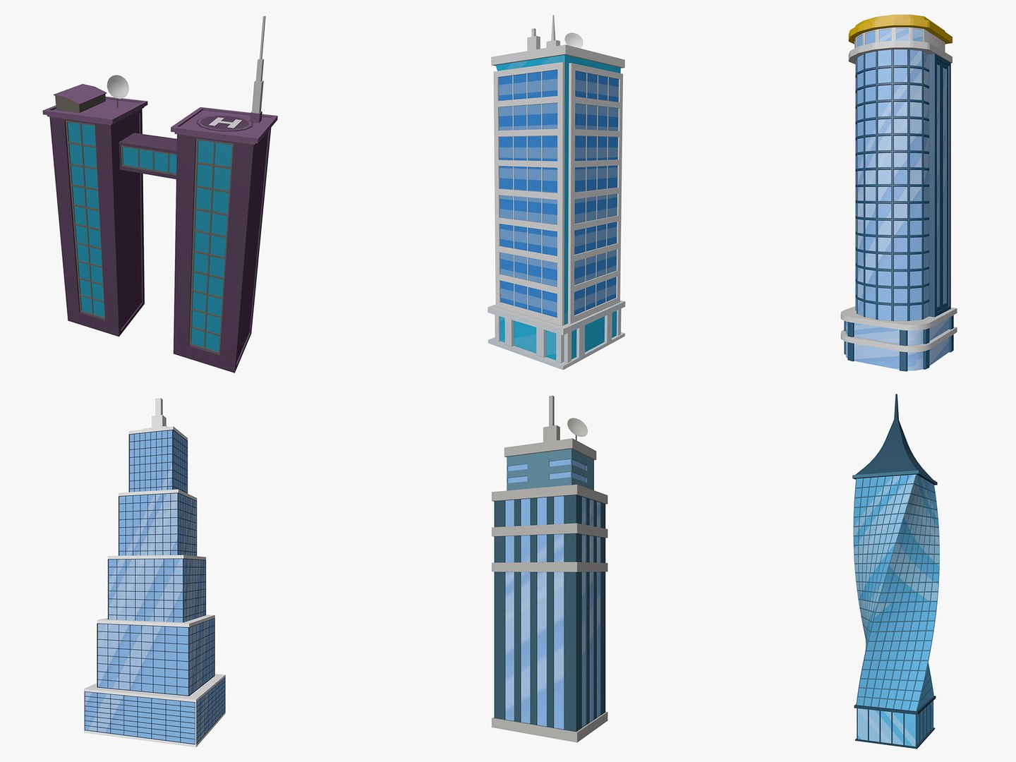 3D Cartoon City Pack Low-poly 3D model model https://p.turbosquid.com/ts-thumb/Gc/V9pajH/al/cartoon_skyscraperpack/jpg/1722247438/1920x1080/fit_q87/585944469941bf04cd9b53b094baf9d677317ed3/cartoon_skyscraperpack.jpg