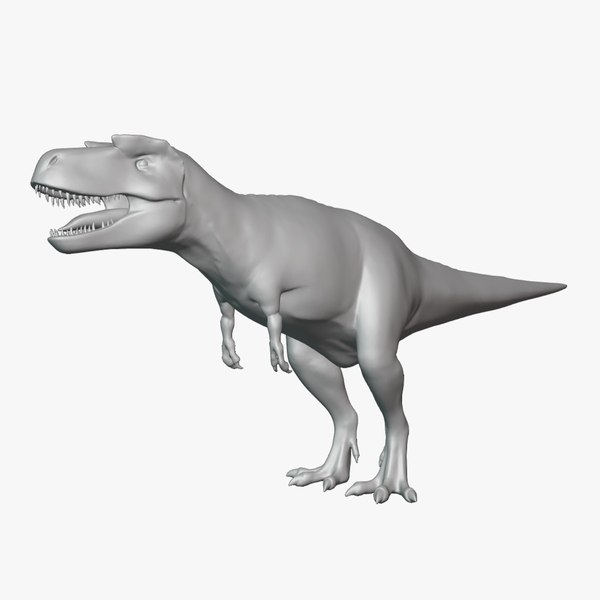 Futabasaurus Basemesh Low Poly 3D model