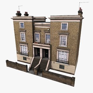 old european house 3d model