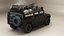 Apocalypse SUV 3D Model  Armored Off-Road Vehicle 3D model