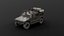 Apocalypse SUV 3D Model  Armored Off-Road Vehicle 3D model