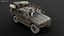 Apocalypse SUV 3D Model  Armored Off-Road Vehicle 3D model