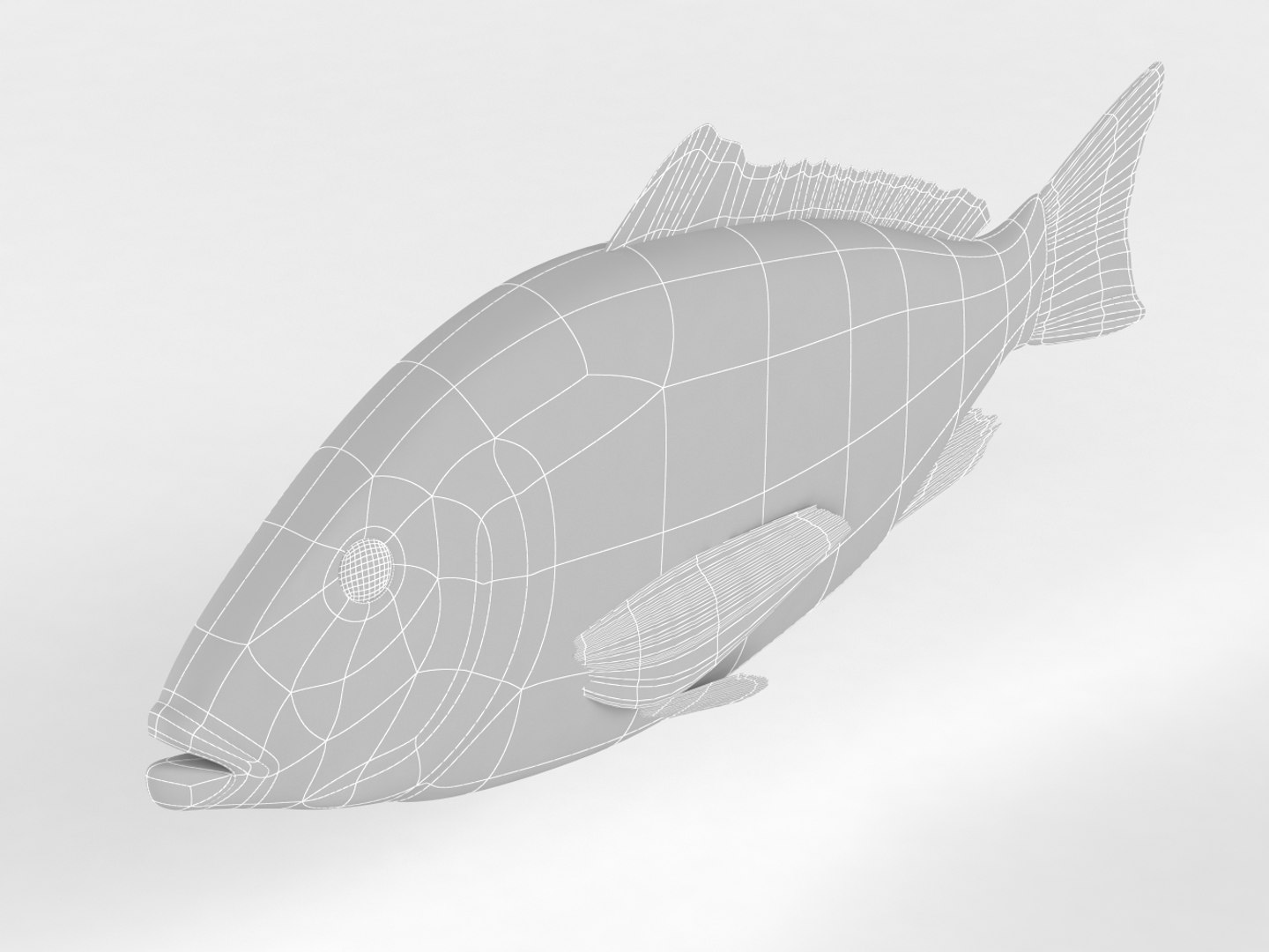 Red Snapper Fish 3D - TurboSquid 1434581