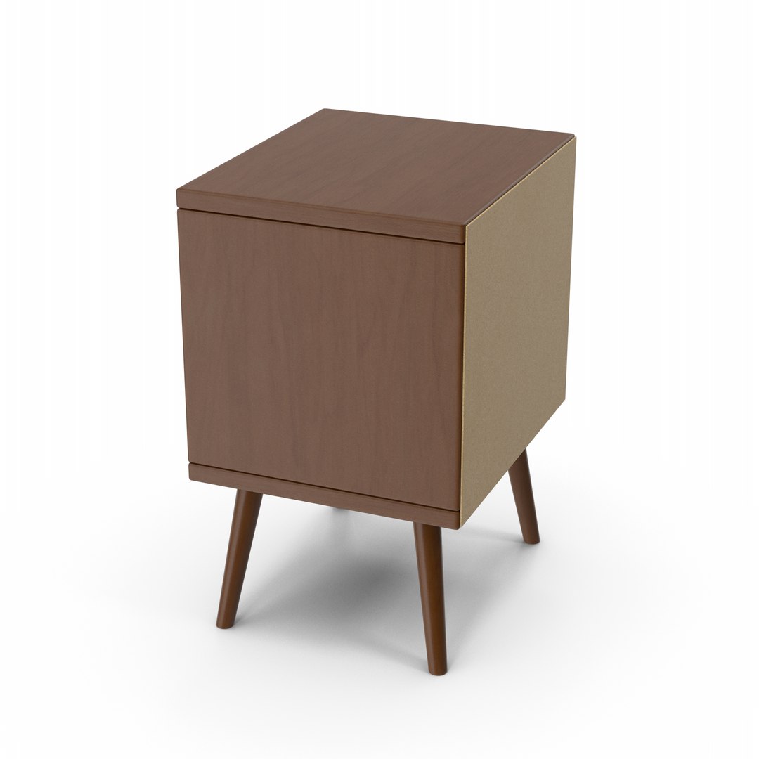 3D Model Bedside Table - TurboSquid 1837836