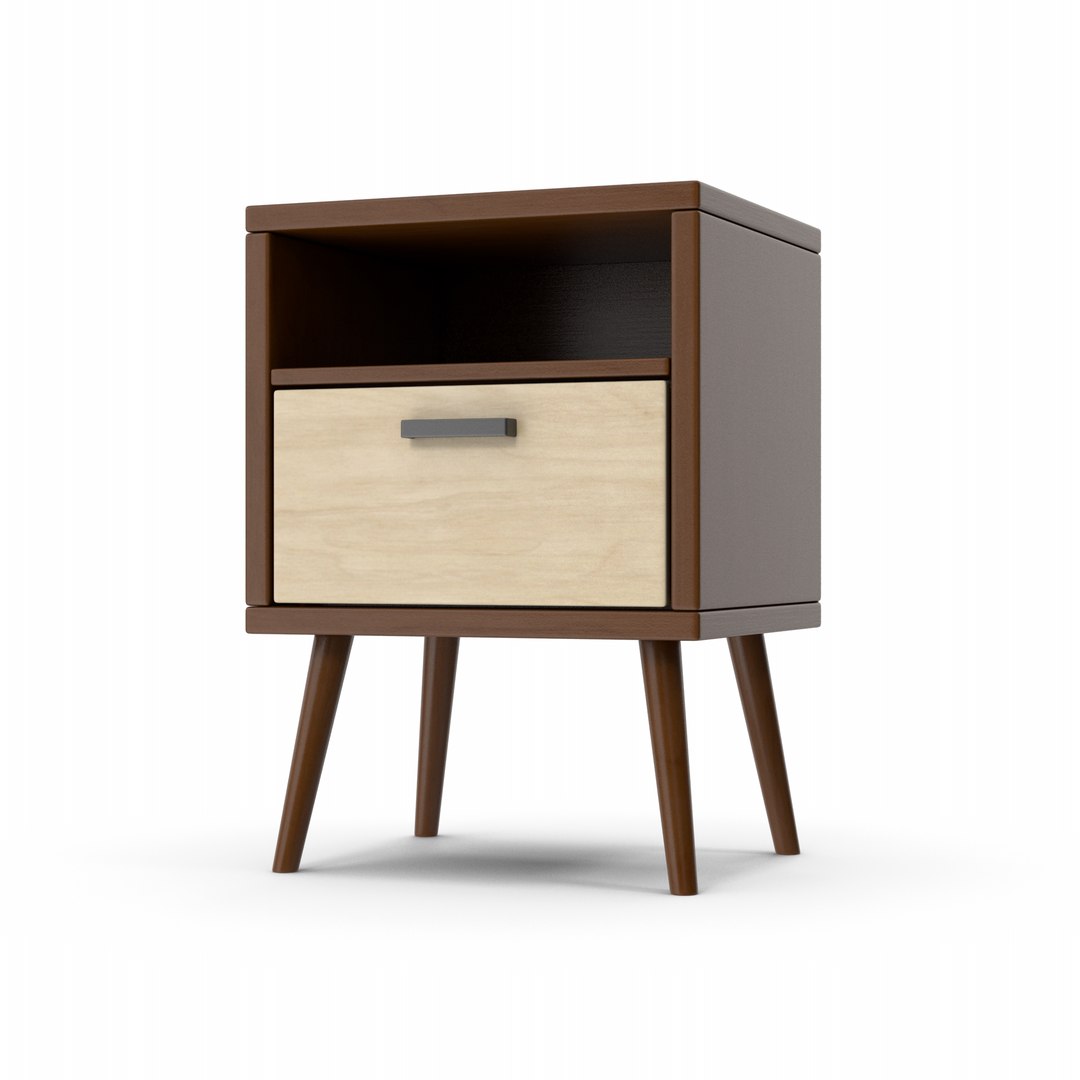 3D Model Bedside Table - TurboSquid 1837836