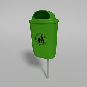 street bin 3d model