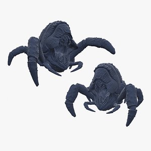 3D Crab Creature Print Ready