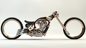 motorcycle 3D model