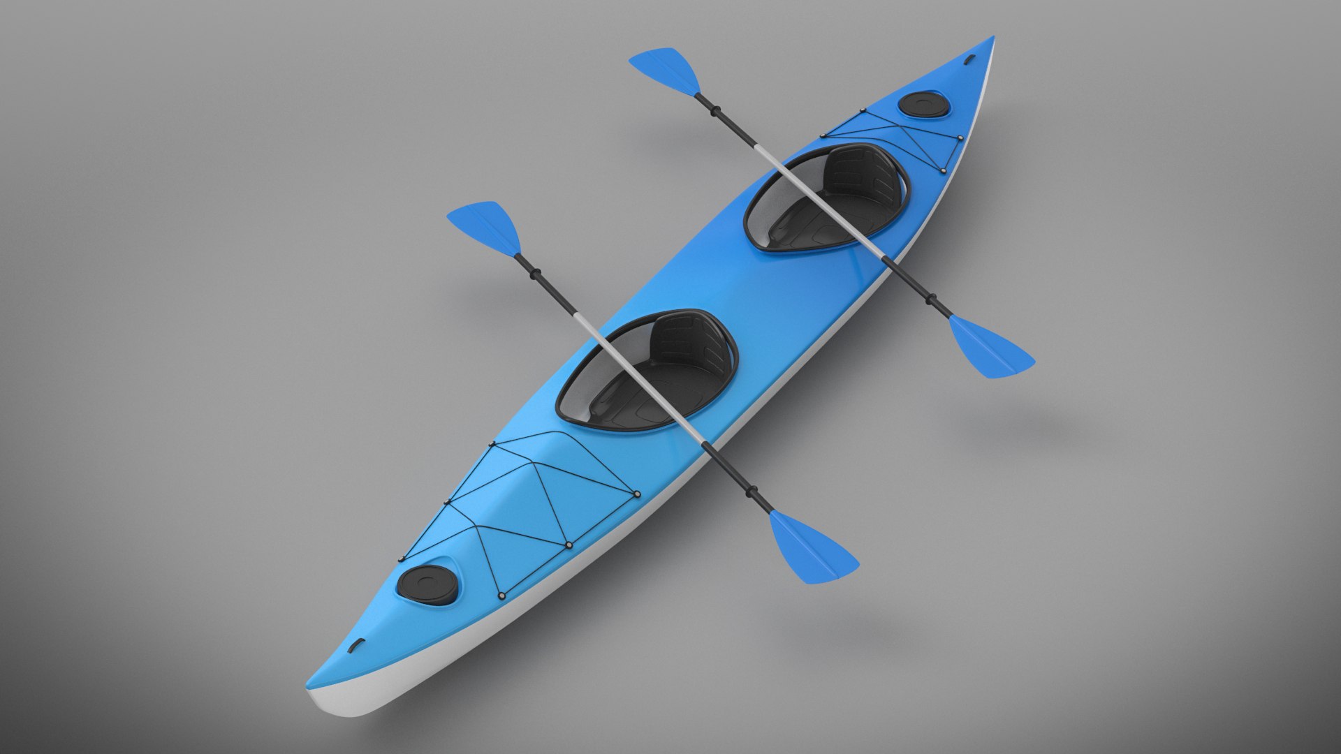 Kayak 04 3D model - TurboSquid 1910452