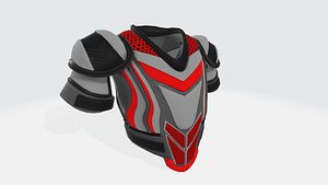 3D Shoulder Pads model