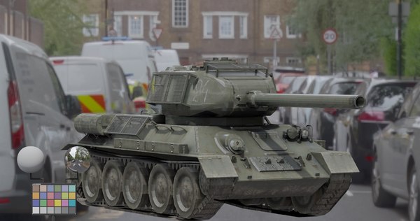 modelo 3d t3 tank - TurboSquid 2085551