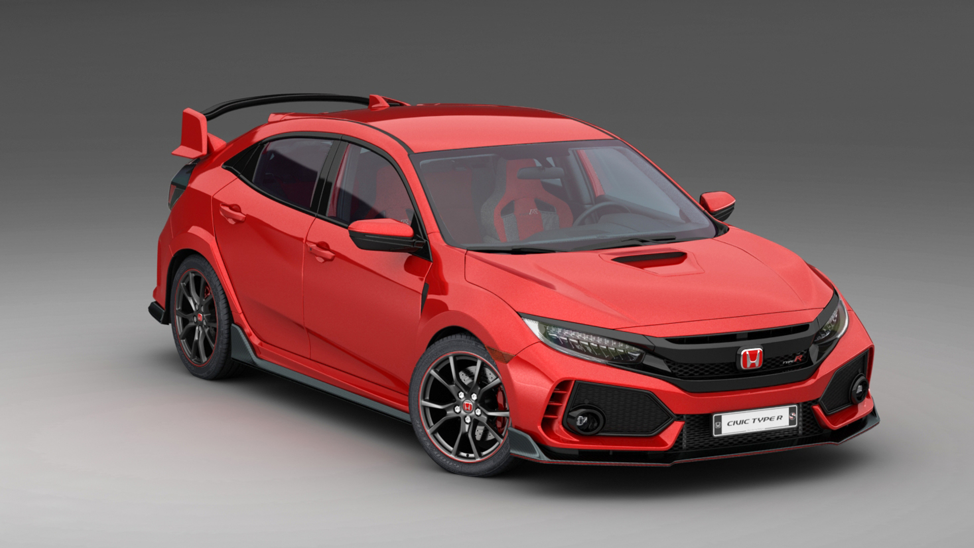 3D Honda Civic Type R - TurboSquid 1294004