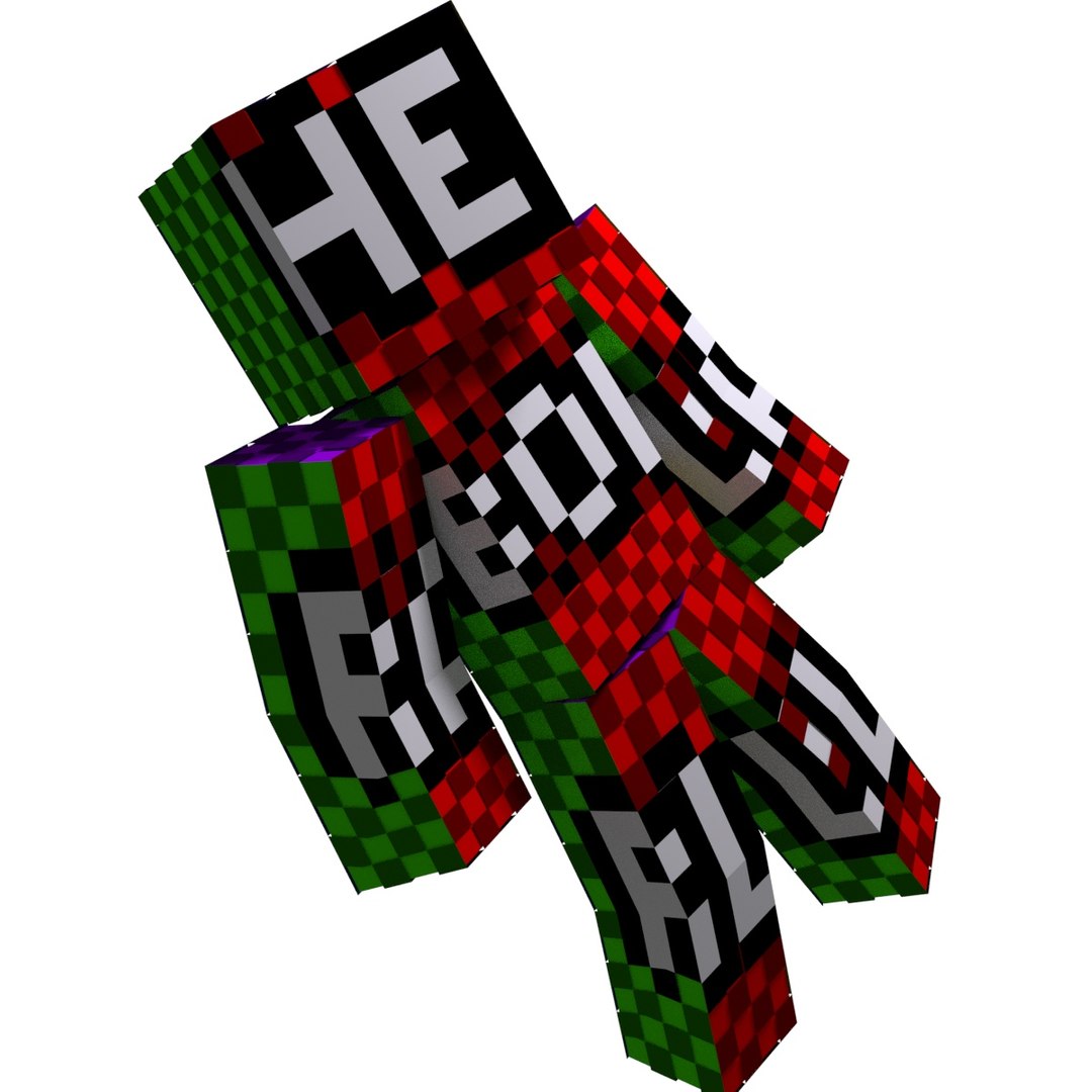 3D minecraft player model - TurboSquid 1572072