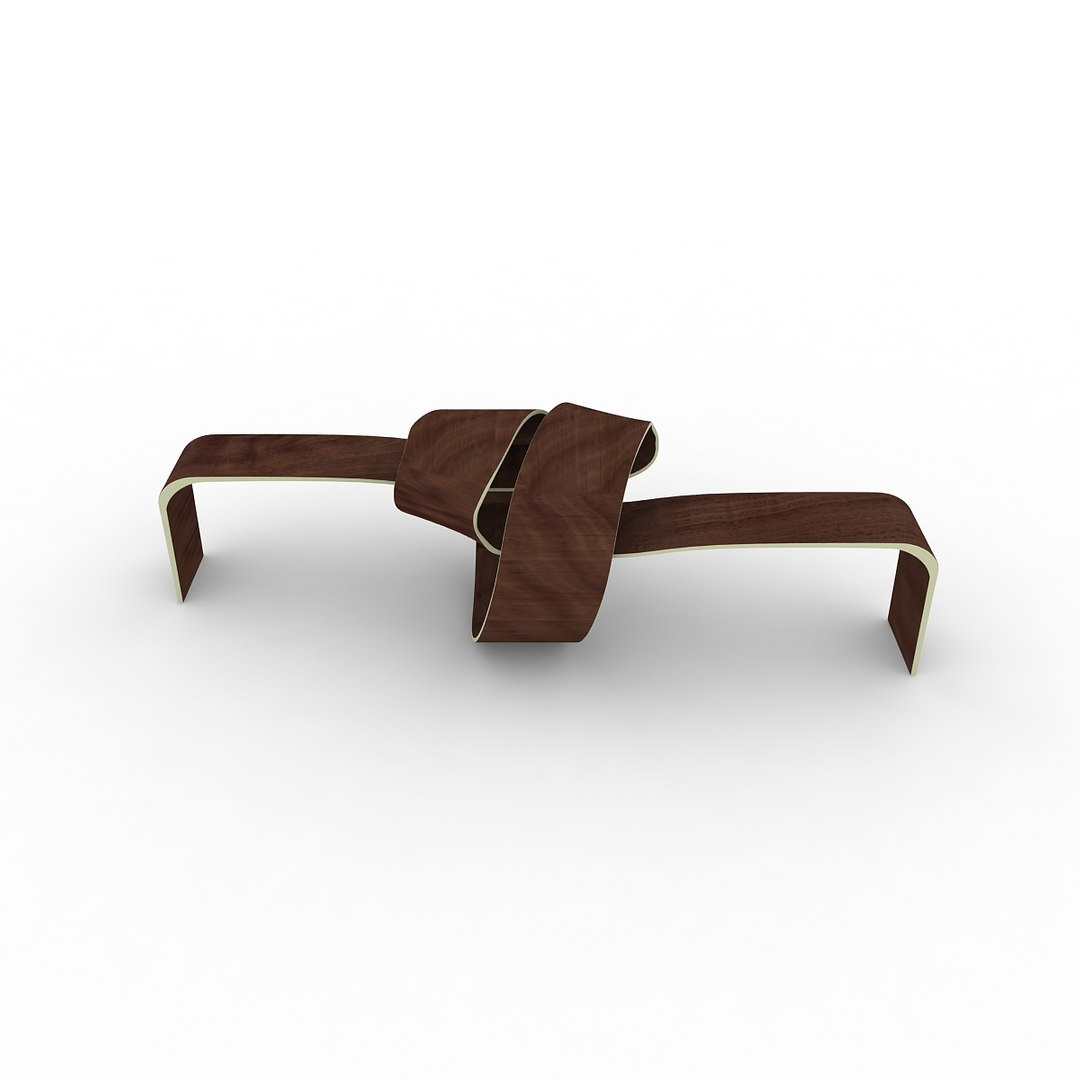 Wooden Bench Dxf