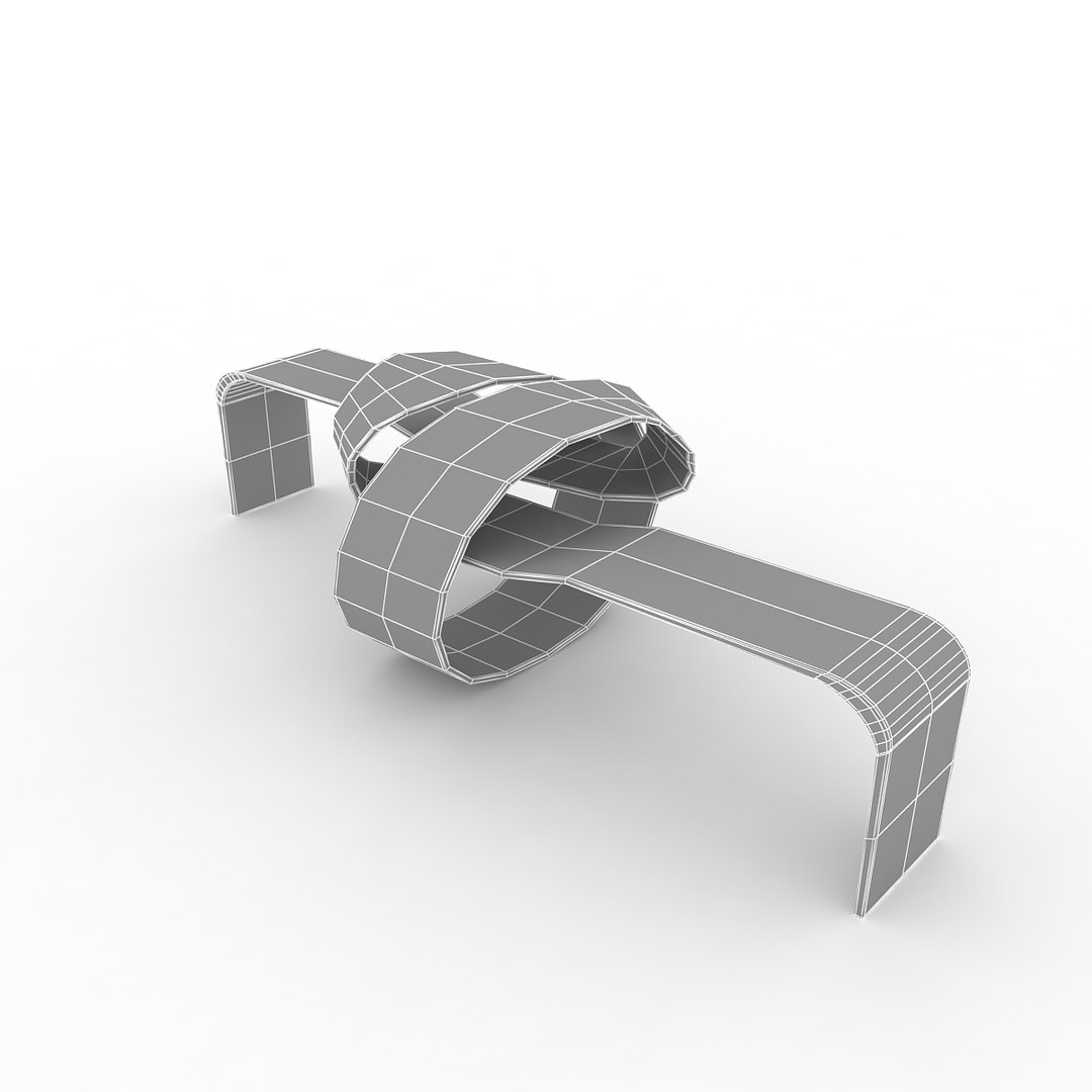 Wooden Bench Dxf
