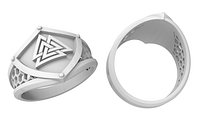 Viking ring Valknut