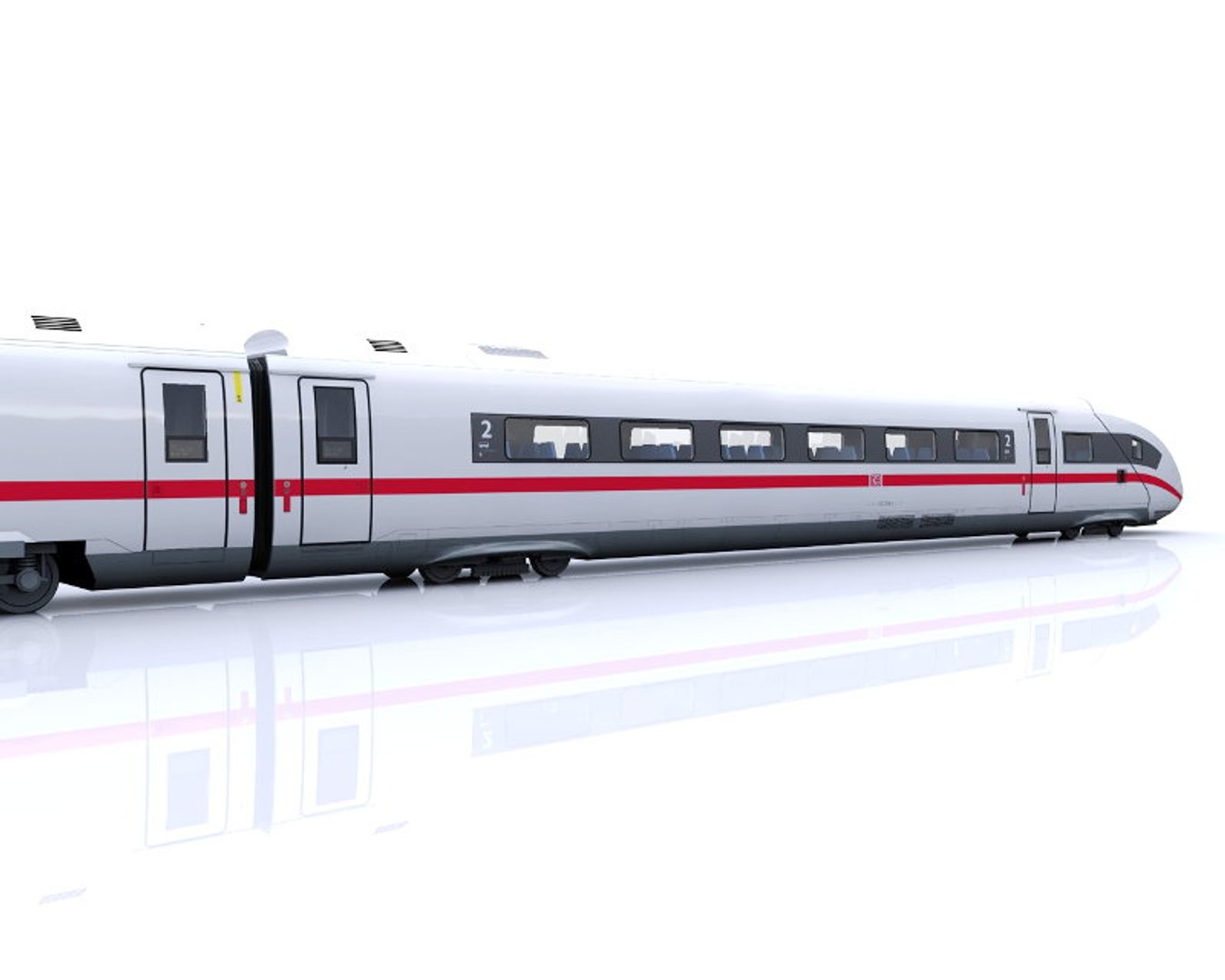 Train Ice 4 3d Model