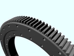 3d model slewing bearing