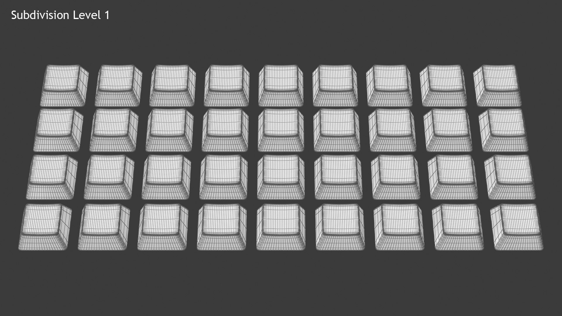 3D Keyboard Button Model - TurboSquid 1642073