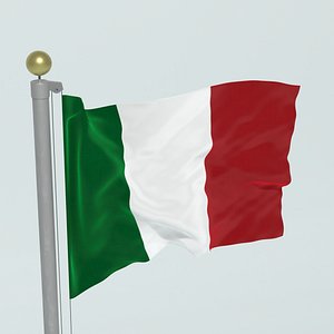 ITALY FLAG 3D