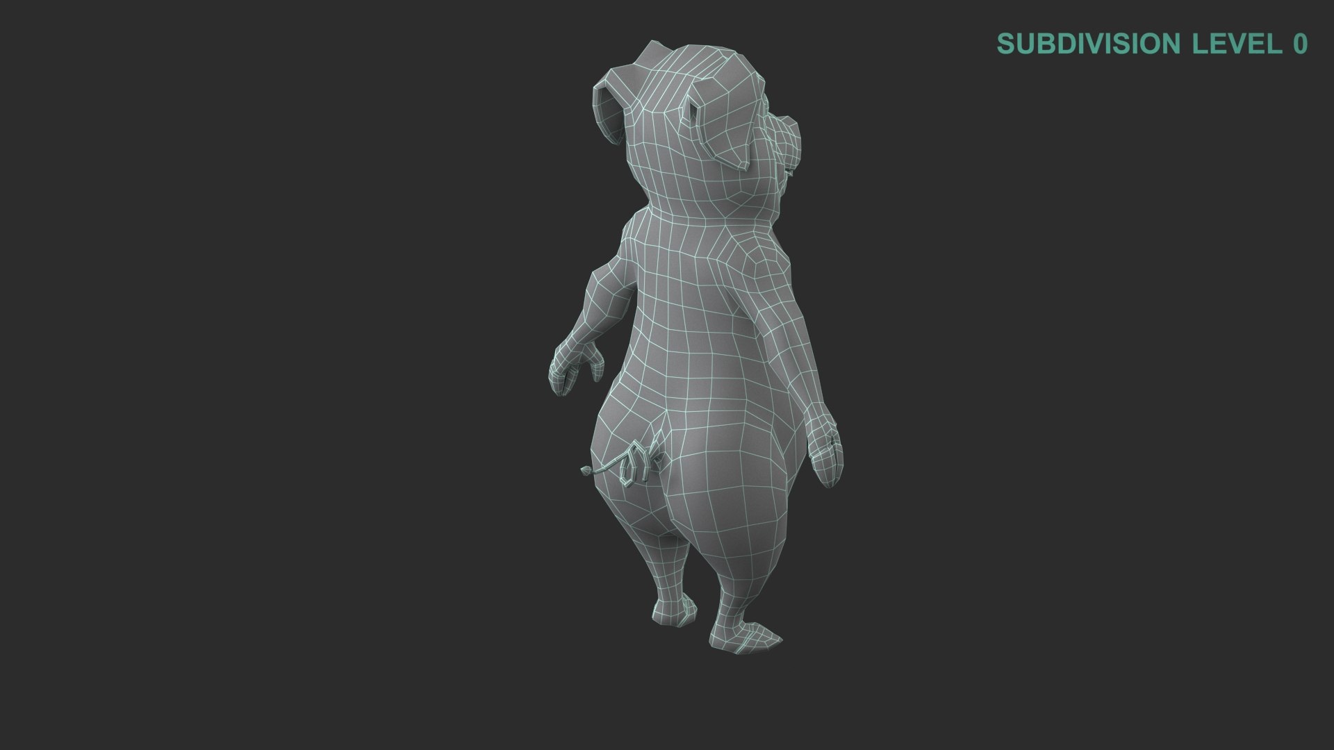 Cartoon Piggy Character 3D model https://p.turbosquid.com/ts-thumb/Gd/I9jtmw/hf/wireframe0009/jpg/1691387997/1920x1080/fit_q87/692839bc9dda67b0dd8c42eec1b6c7d8231ca209/wireframe0009.jpg