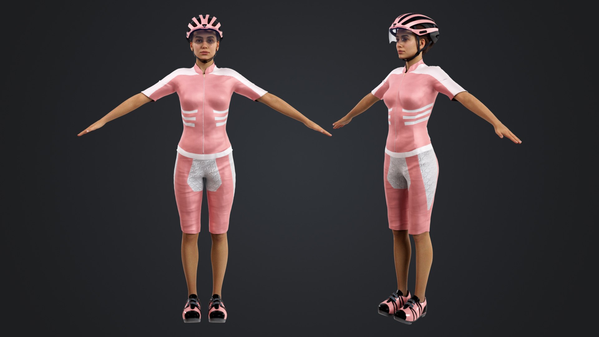 Bicycle Rider 3D Model - TurboSquid 2290255