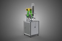 PLASTIC CUP PACK PRESS SEALING FILLING PACKAGING LINE MACHINE
