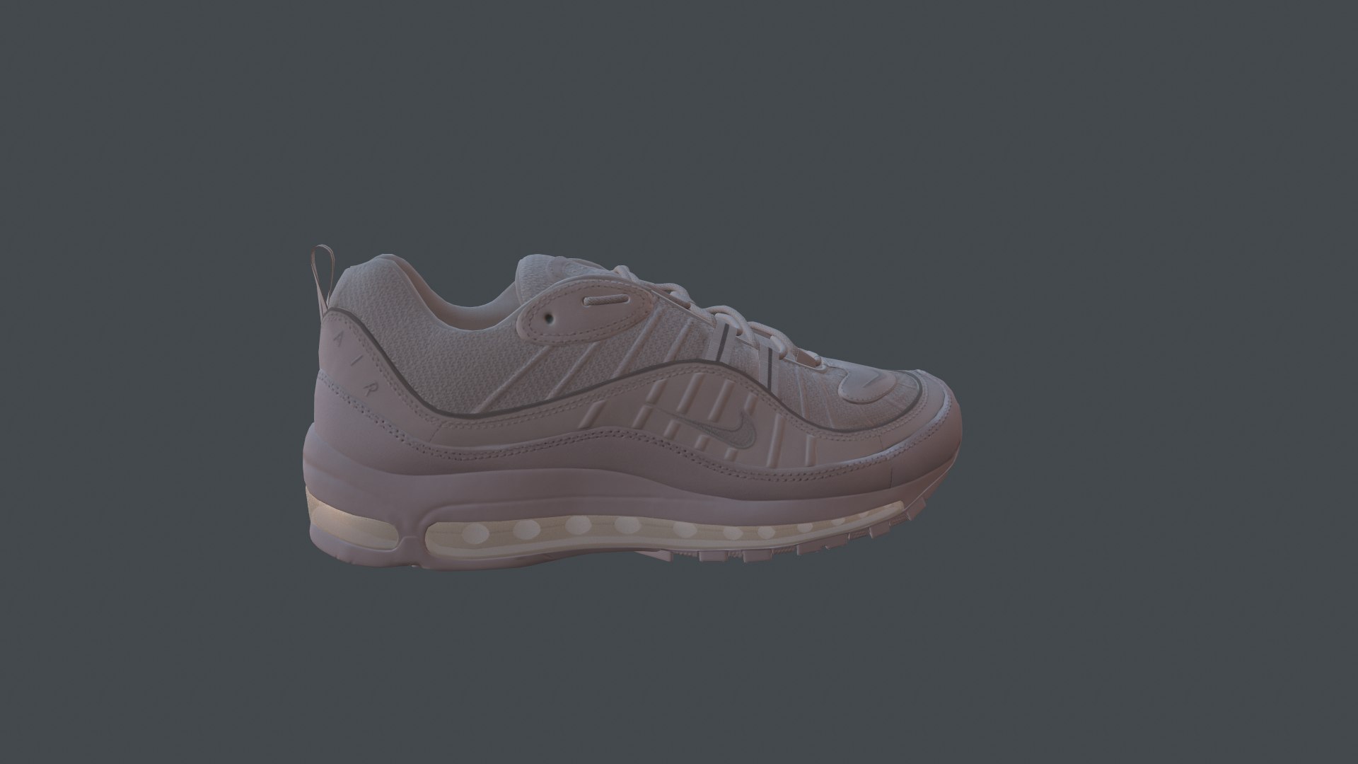 nike air 3d model