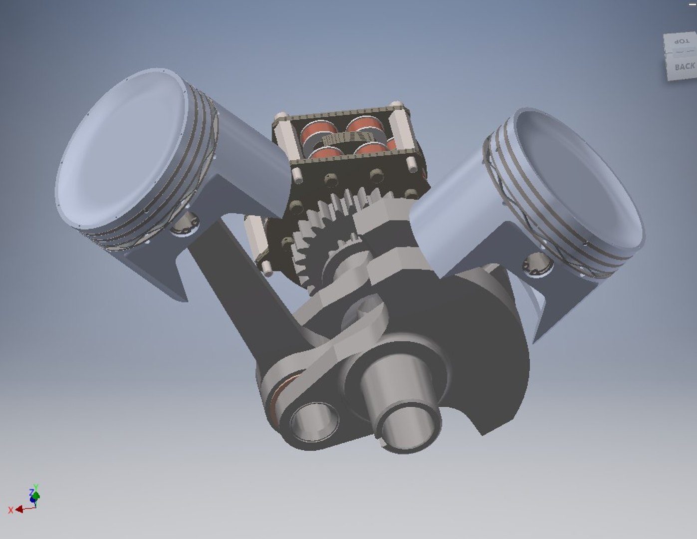 Engine V 3D Model - TurboSquid 1654491