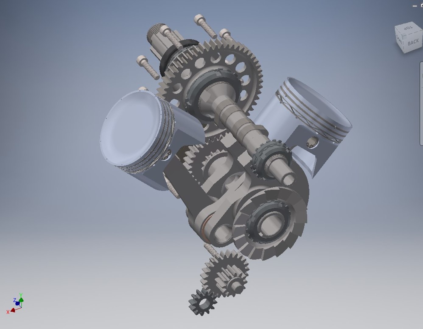 Engine V 3D Model - TurboSquid 1654491