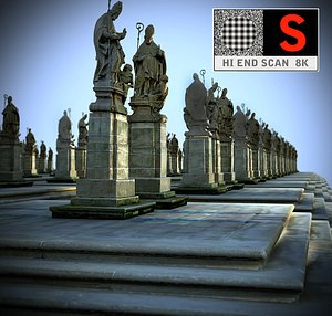 bishop pedestal ready 3d model