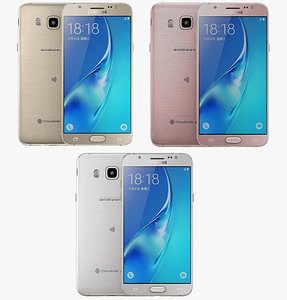 samsung galaxy j5 2016 3d model