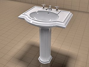 3d realistic kohler devonshire waterworks