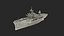 3D model Command Ship USS Mount Whitney