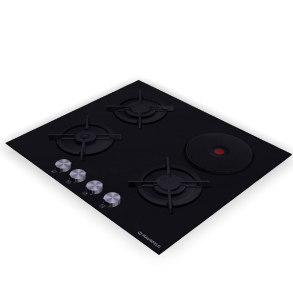 cooktop hob maunfeld eehg-64-13cb-kg 3D model