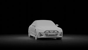 3D Audi RS7 Sportback 2020