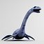 plesiosaurus dinosaur 3d model