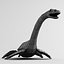 plesiosaurus dinosaur 3d model