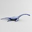 plesiosaurus dinosaur 3d model