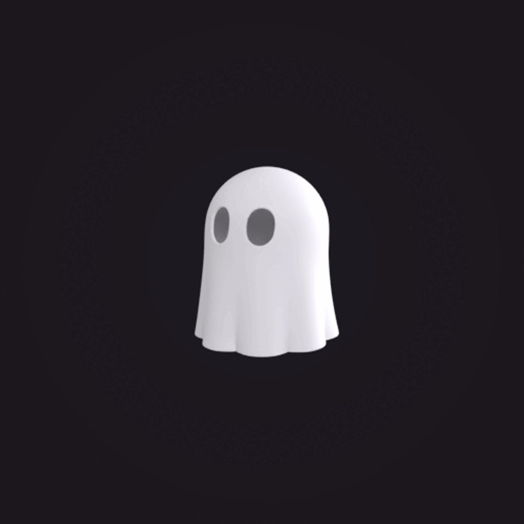 Spooky Ghost 3D Model - TurboSquid 2537224